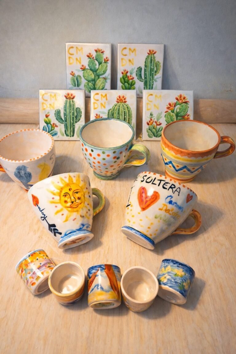 TALLER EXPERIENCIA DE PINTURA SOBRE CERÁMICA